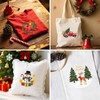 INFUNLY 6 PCS Christmas Embroidery Kits for Beginners DIY Cross