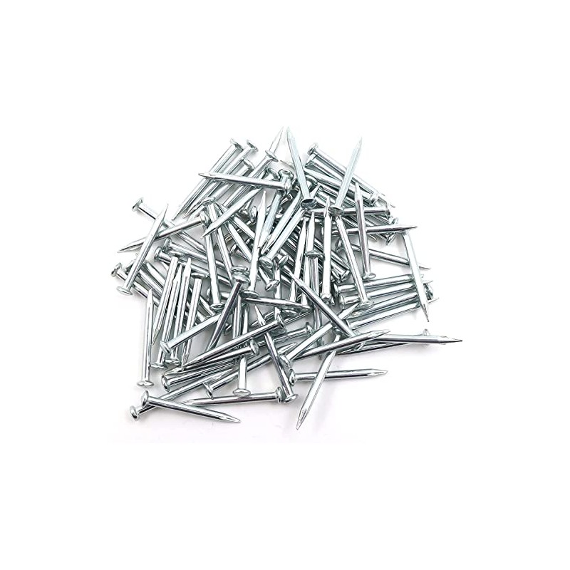 Design61 100 x Steel Pins Skirting Board Pins Nail 1.5