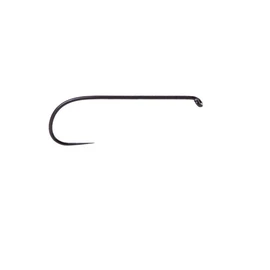 100pcs Eupheng Plus Best Barbless Competition Fly Fishing Hook Collection, Dry Nymph Strimp&Pupa, Pupa& Larva jig Fly Hooks High Carbon Competition Hook (Nymph Fly Hook EP-9231, 14#)