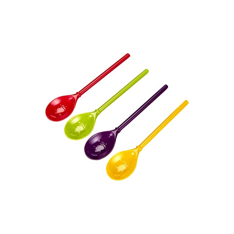 zakdesigns"Happy" Spoon-Set, Flora, 16.5 cm, 4-Piece