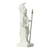 Small Athena Minerva Greek Roman Goddess Cast Alabaster Sculpture Statue