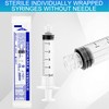 25 Pack 5ml Luer Lock Syringe with Cap-Syringes Sterile Individually