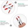 COHEALI 8Pcs Heavy Duty Steel Spring Clamps for Camping Tent
