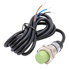 Heschen M18 Inductive Proximity Sensor Switch PR18-8DN Cylindrical Type Detector 8mm DC12-24V 3-Wire NPN NO(Normally Open) CE