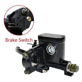 FLYPIG 50cc 125cc 150cc ATV Dirt Bike Left Hand Hydraulic Brake Master Cylinder Lever