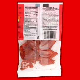 Needzo Spicy Mango Gummy Candy, Individually Wrapped Lemon Chili Covered Mexican Candies, Bite Size Treats, 1.6 Ounces (Pack of 3)