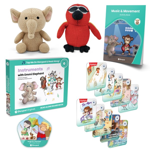 Storypod Music & Movement Set for The Learning-First Audio Play