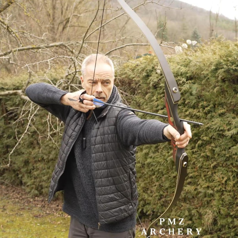 PMZ Recurve Bow and Arrow Set, Newset Professional Aldults Archery