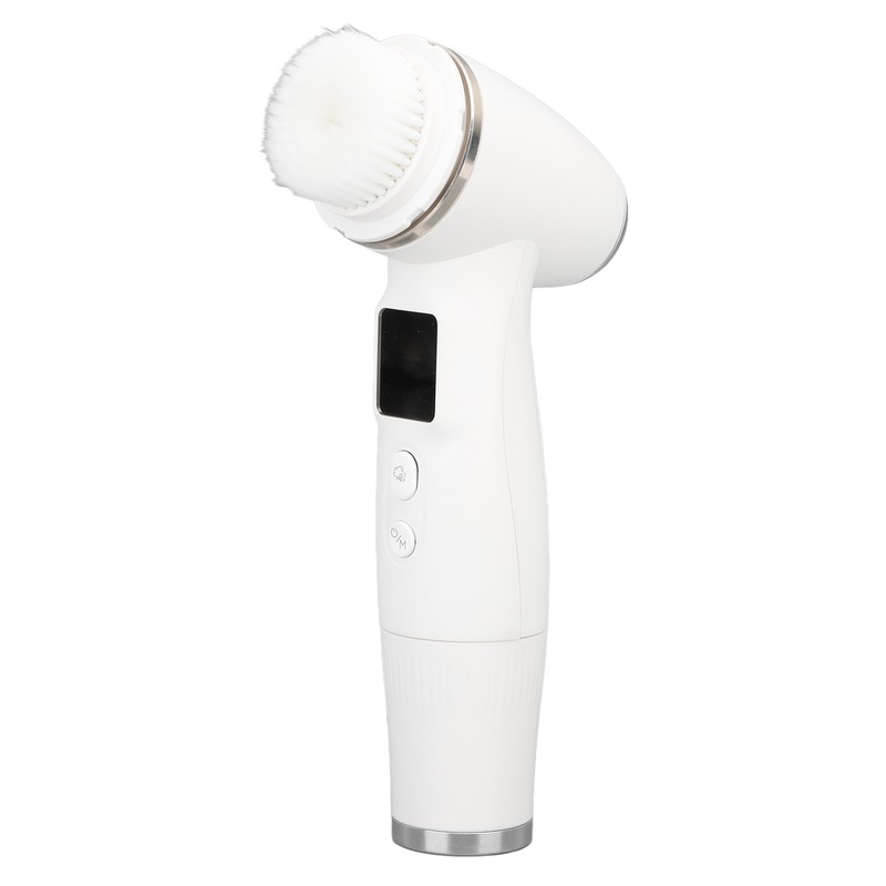 Facial Cleanser Massager LCD Display IPX7 Waterproof 3 Modes USB