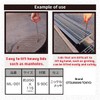 Manhole Cover Hook, Handy sized,13.7 inches Made of S50C Carbon