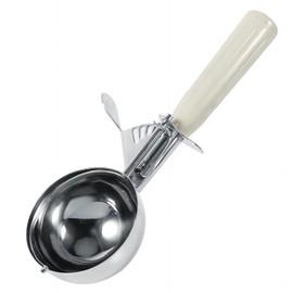 VIFERR Ice Cream Scoop Stainless Steel Cookie Scoop with Easy Trigger Release Ice Ball Spoon with Plastic Handle for Meatball Mashed Potatoes Melon Balls (6.8CM)