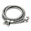 2-Pack Premium Stainless Steel Washing Machine Hoses - 5 FT