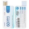 Registrador de Temperatura USB Desechable de 5 Piezas, Registrador de