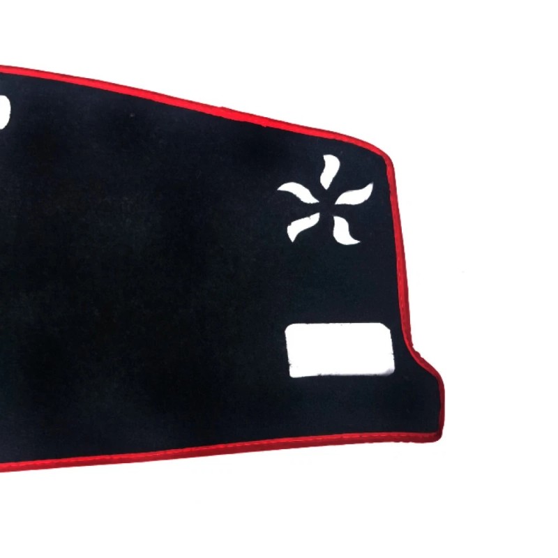 ZTT For 2018-2025 Toyota RAV4 Non-Slip Red Poly Carpet Dash