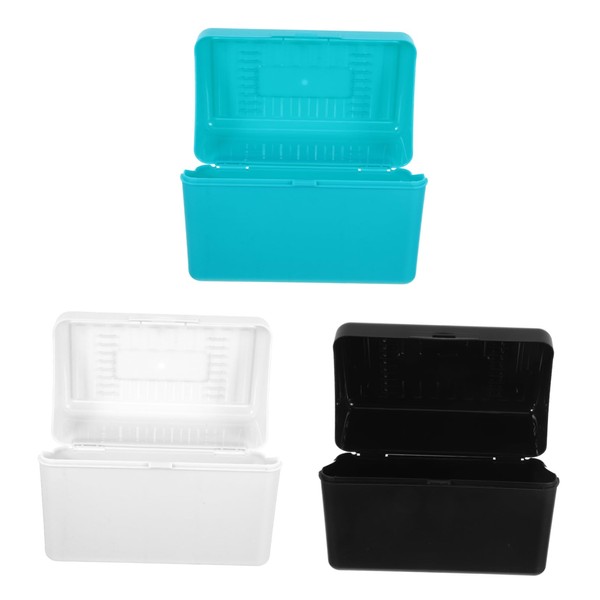 DOITOOL 1 Set Index Card Storage Box Holder with Blank
