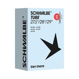 Schwalbe SV19 Presta 40mm Inner Tube, 27.5" to 29"