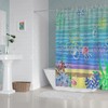 TSLOVER Anime Shower Curtains, Ocean Bathroom Curtain,Cute Shower Curtains for