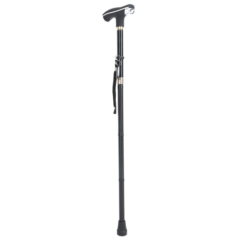 15 Gears Adjustment Elderly Folding Waking Cane Hand Walking Standing