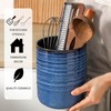 Hasense Utensil Holder, 7.4" Large Utensil Holder for Kitchen Counter,