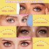 Fowendia Manga Lashes Cluster Lashes C D Curl DIY Lashes