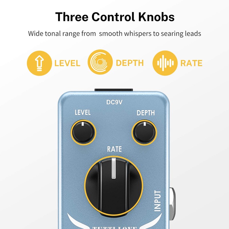 Donner Chorus Pedal, Tutti Love Analog Chorus Effect Classic Warm