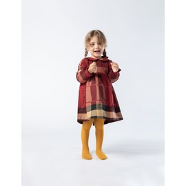 Petrass Baby Girls Cable Knitted Tights Infant Full-Footed Seamless Cotton Tights New-born Girls Seamless Leggings Black/Grey/Navy 3-6 Months