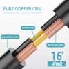 6.6FT DC5521 Male to XT60 Female Power Cord DC Connector