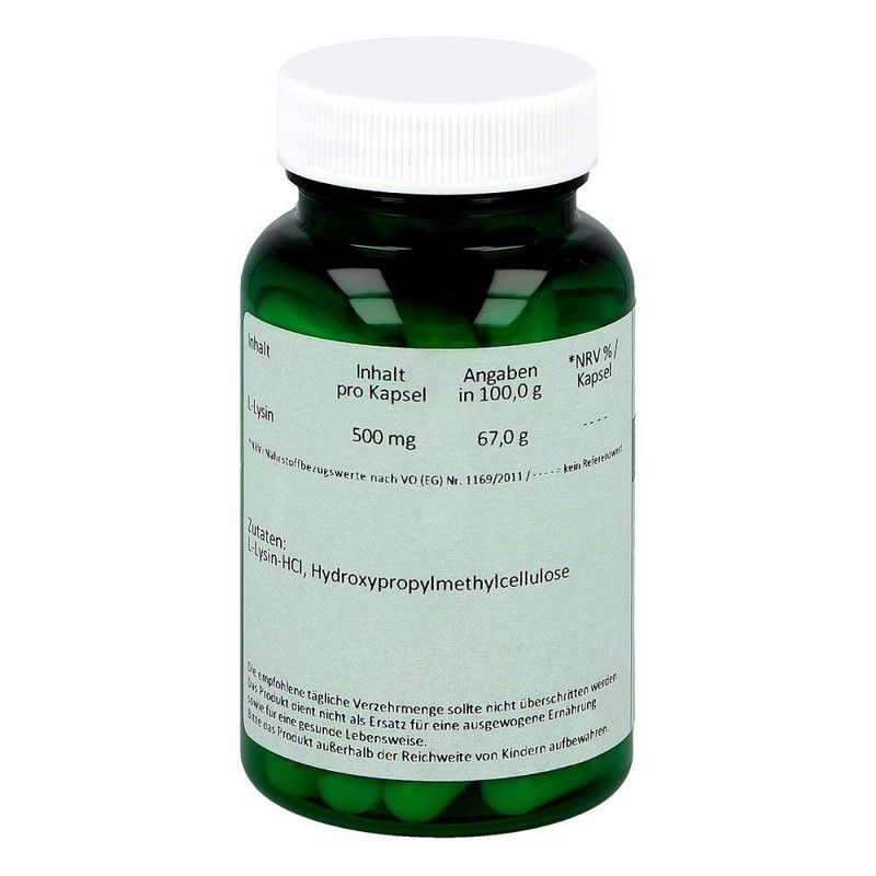 L-LYSIN 500 mg Kapseln 60 St