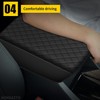 AOMSAZTO Height armrest for Hyundai Palisade 2020 2021 2022 Black