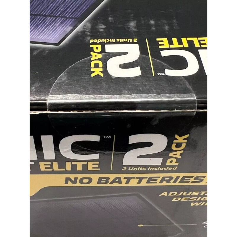 Bell and Howell 500 Lumen Solar Flood Light 2 Pk