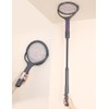Electric Fly Swatter with Extendable Handle & Rotating Head, 3000V