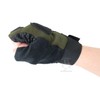 SHENKEL 5.11 Type Half Finger Tactical Gloves OD Olive Drab