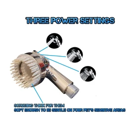 Hairstore Cat & Dog Bath Brush Scrubber Washing Sprayer Easy Bathing Grooming & Shedding Pet Shower with super flex 1.5 m long hose (1 modes setting-stop button)