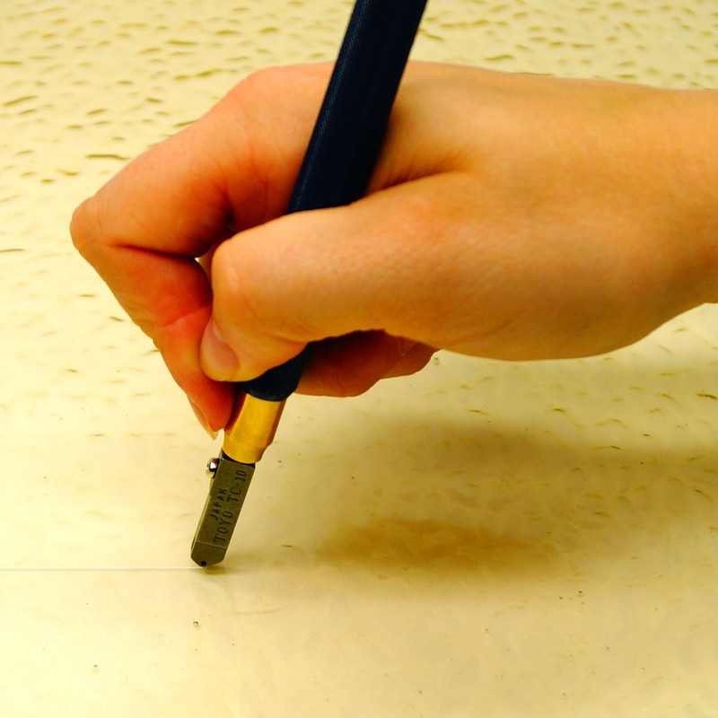 Toyo Brass Oil Fed Pencil Style Glass Cutter #Tc10b by