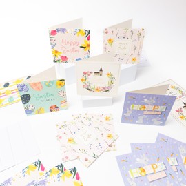 Easter Cards Bumper Pack of 24 Mixed Cute Traditional Religious 6 Mixed Designs