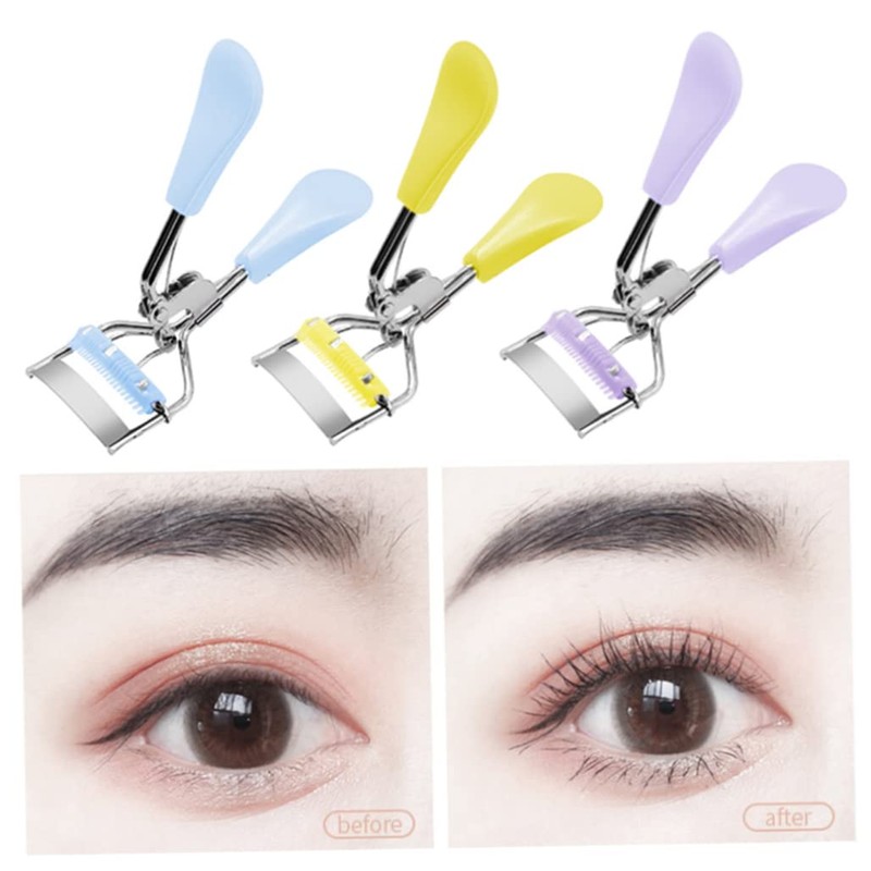 Eyelashes Curler with Built-in Comb Professional Lashes Curler Eyelashes Accessories