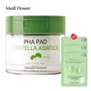 Mediflower 센텔라아시아티카 PHA 토너 패드 60매+마스크팩 3매 Centella Asiatica PHA Toner Pads 60 Sheets + Mask Pack 3 Sheets