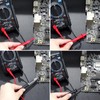 20Pcs Multimeter Test Cable Crocodile Clip Needle Probe Connecting Cable