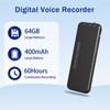 64GB Voice Recorder, 60 Hours Long Recording Time, Vivaniir USB-C