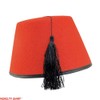 Novelty Giant Adult Red Dr. Who Turkish Shriner Fez Felt