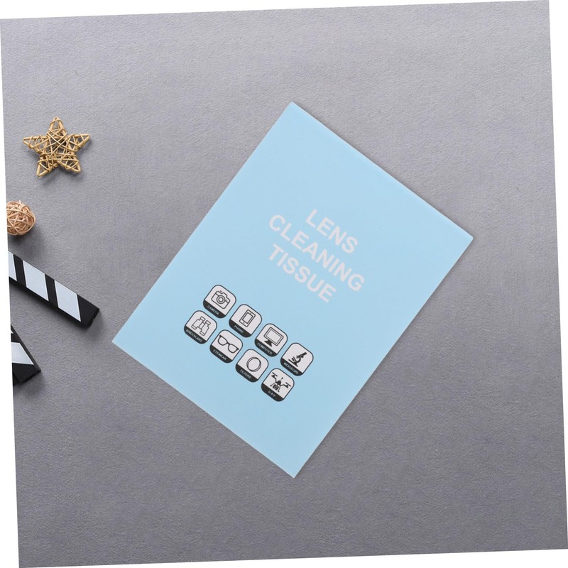 FOMIYES Optical Device Cleaning Kit Sheets Soft Paper for Camera