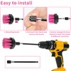 ETOUPA 8 Pcs Drill Brush Attachment Set, Power Cleaning Scrub