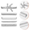 Gatuida 10pcs Decorative Watchband Charms Compatible Stylish Watch Decor for
