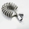 IWOMA Spring Shower Hose Replacement Flexible Telescopic Shower Hose Bathroom