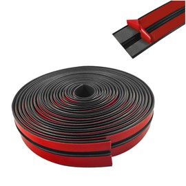 2 metros Tira Selladora 19mm para Parabrisas superior inferior de Coche, Camioneta Carro Sellado Antipolvo, Impermeable Reductor de Ruido, Quemacocos, Luneta, Fácil Instalación, tapa fugas aislante