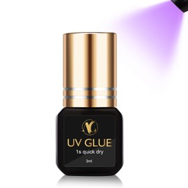 Lash Cluster Glue Waterproof 2-3 Weeks Long Lashting Individual Eyelash Glue for Clusters Strong Hold 5ml