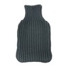 Grey Soft Cuddly Knitted Hot Water Bottle (Cover Only)