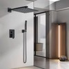 Votamuta Shower Faucet Set Matte Black Shower System,Shower Faucet with