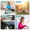Portable Potty Seat, Foldable Travel Training Toilet Reusable Collapsible Potty