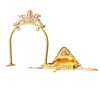 Tarini Gallery Brass Laddu Gopal Jhula Krishna Palna Swing Indian